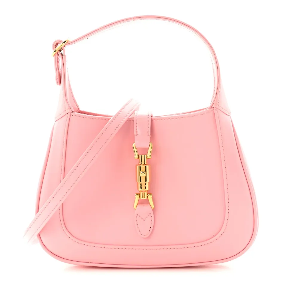 Boarded Dyana Lux Calfskin Mini Jackie 1961 Hobo Wild Rose