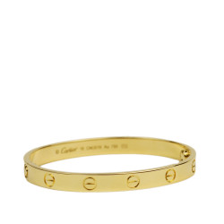 18k Yellow Gold Love Bracelet 16