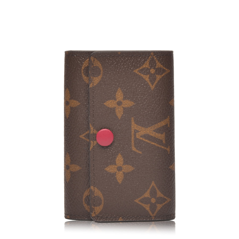 Monogram 6 Key Multicles Holder Poppy