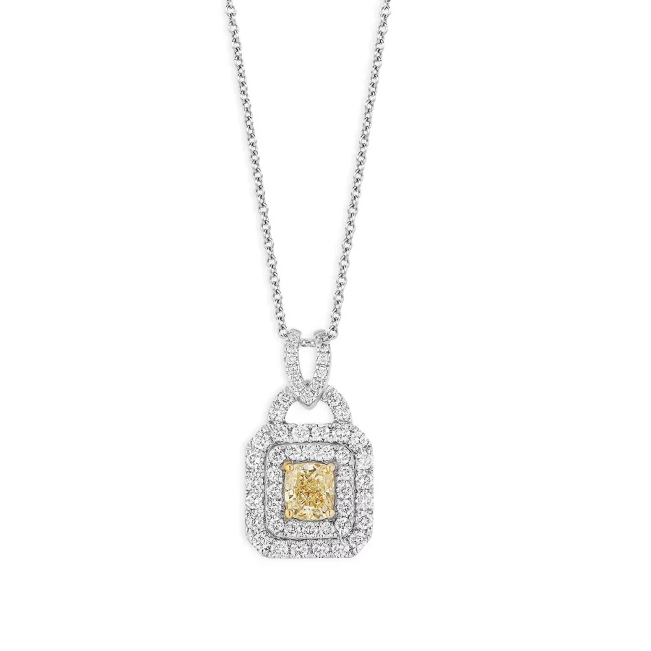 Yellow Sea & Tahitian Cultured Black Pearl Necklace in 14K Yellow Gold, 17.5"