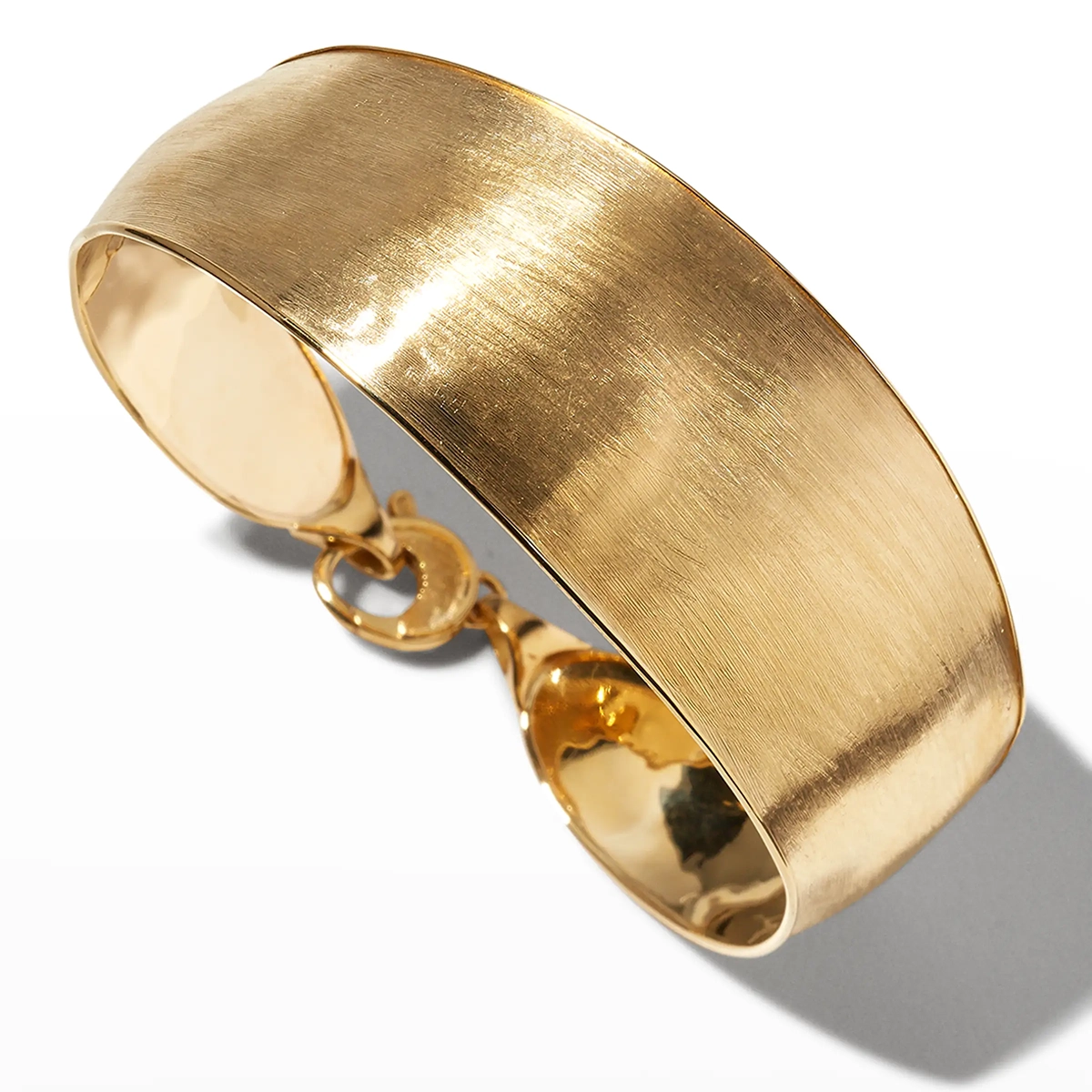 Lunaria 18K Yellow Gold Large Width Cuff — image 2