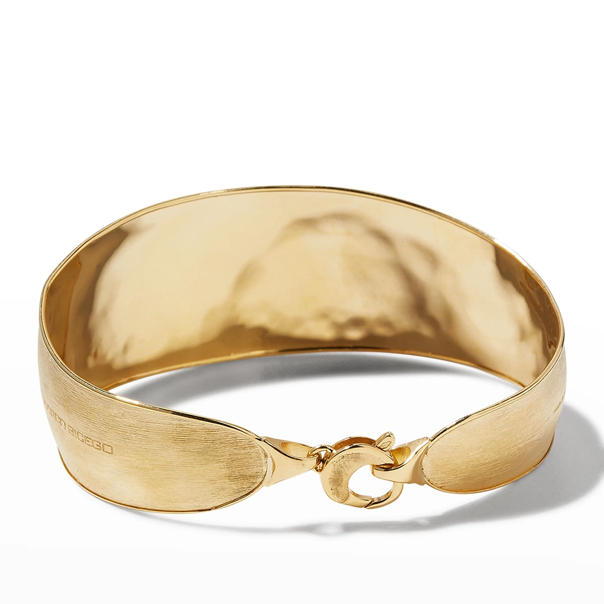 Lunaria 18K Yellow Gold Large Width Cuff — image 3