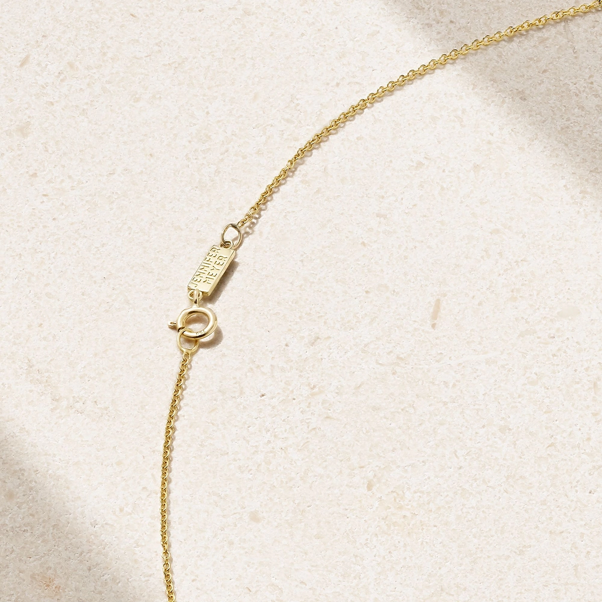 Open Good Luck 18-karat Gold Diamond Necklace — image 4