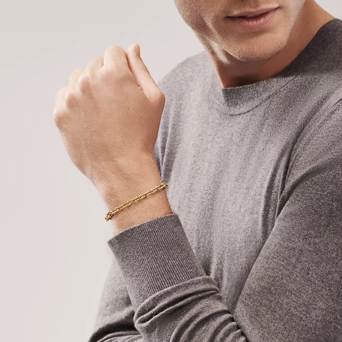 HardWear 18k Yellow Gold Small Link Bracelet — image 4