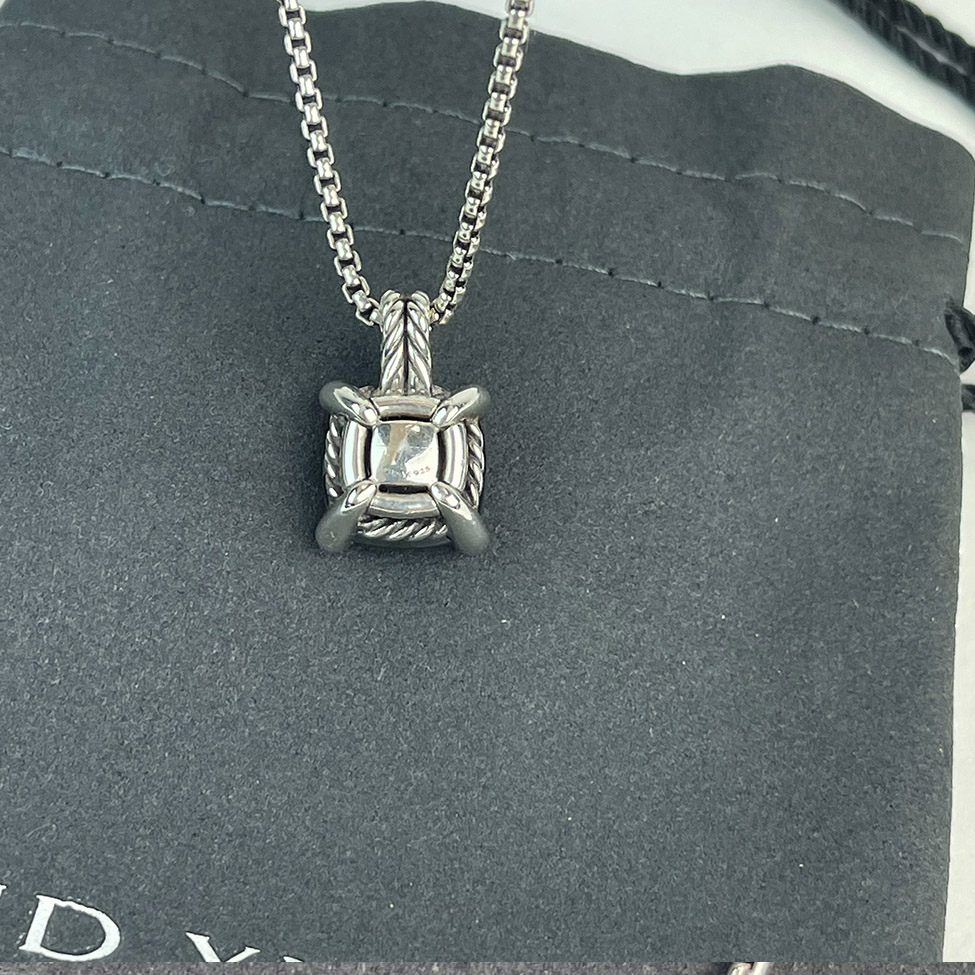 Chatelaine Hematite Pendant Necklace 11mm — image 3