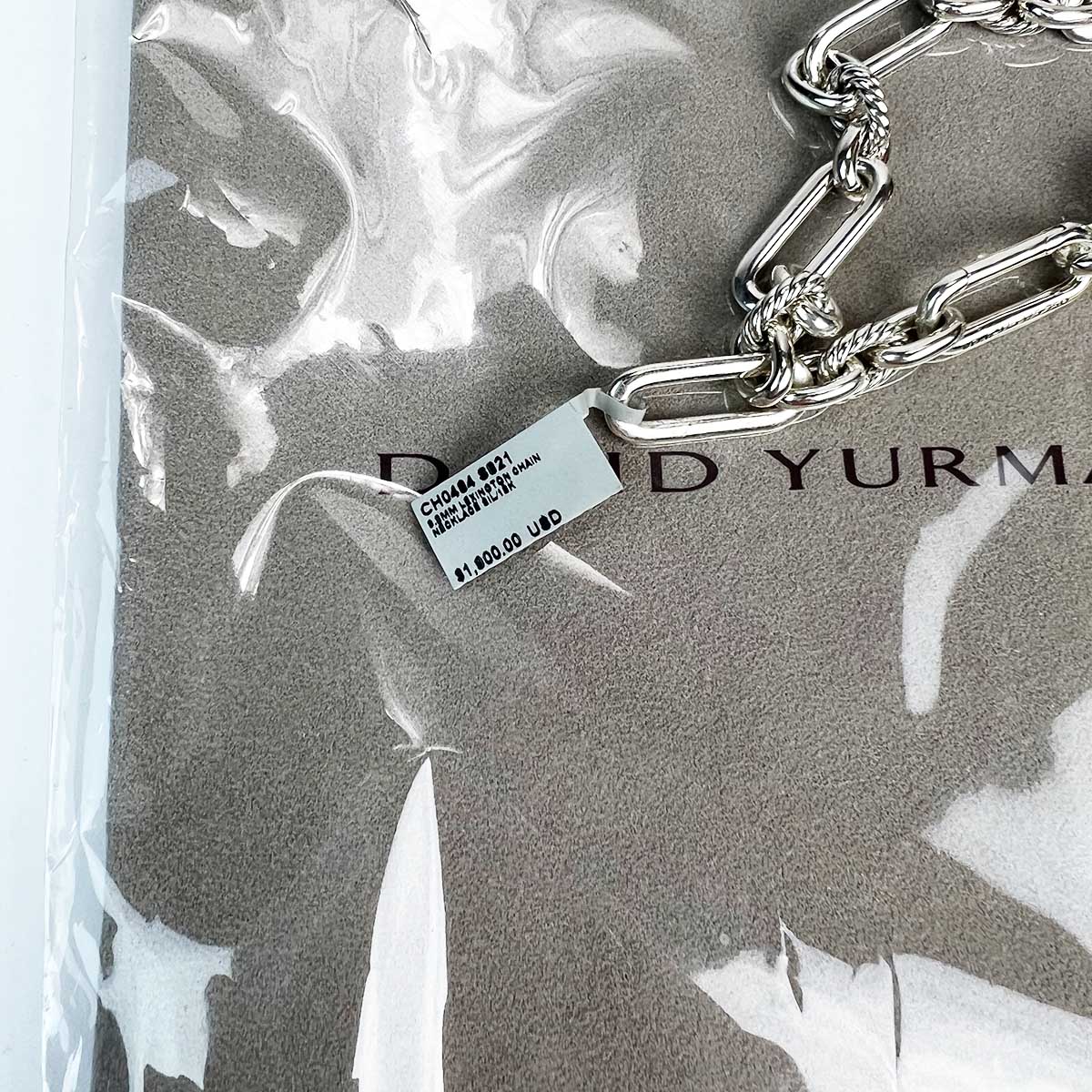 Lexington Chain Necklace In Sterling Silver With 18K Gold — image 6