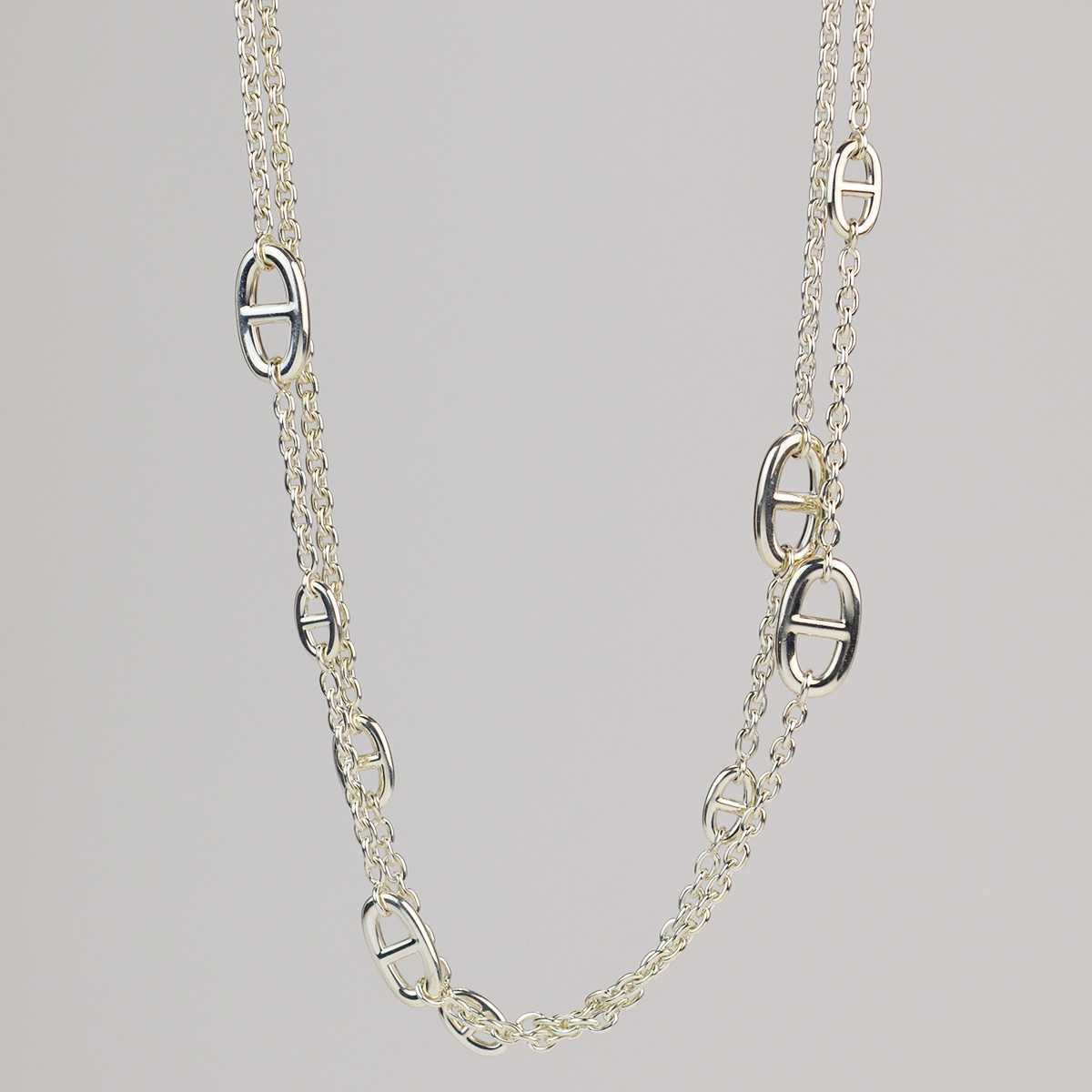 Farandole Sterling Silver Long Necklace 120 
