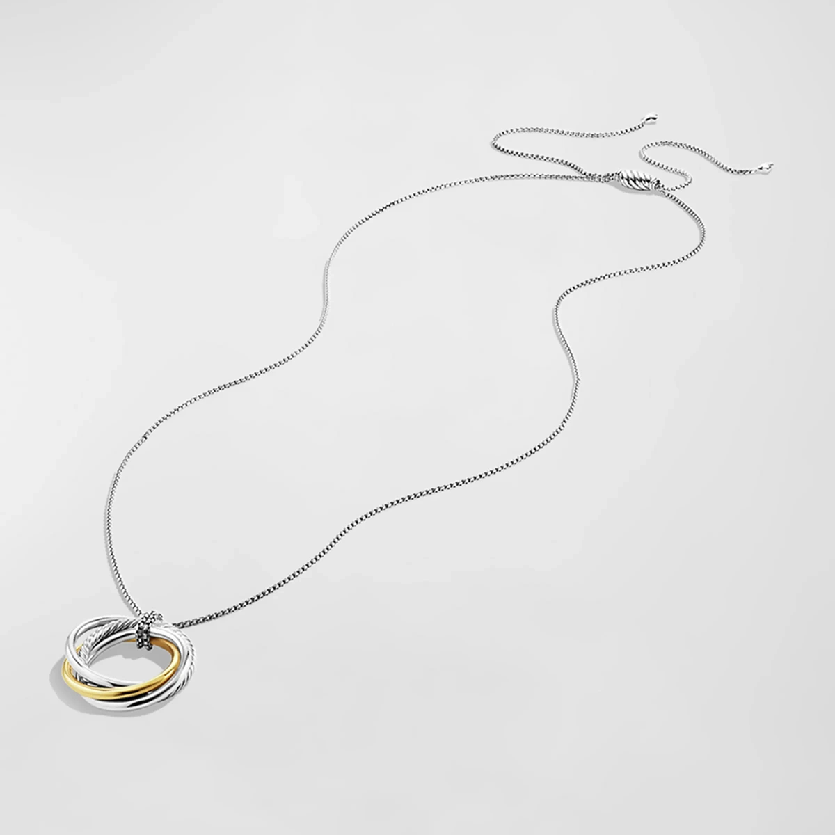 Crossover Pendant With Gold On Chain Large — image 4