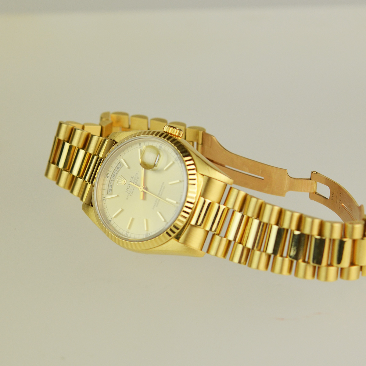 Day-Date 36 Presidential Gold Stick Dial 18238 — image 2