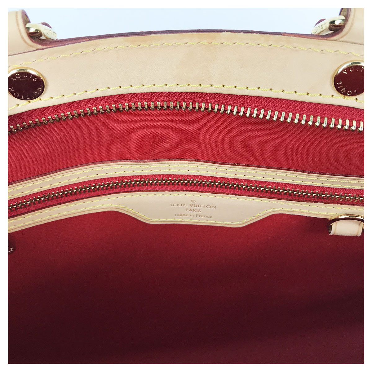 Red Patent Monogram Vernis Brea MM — image 10