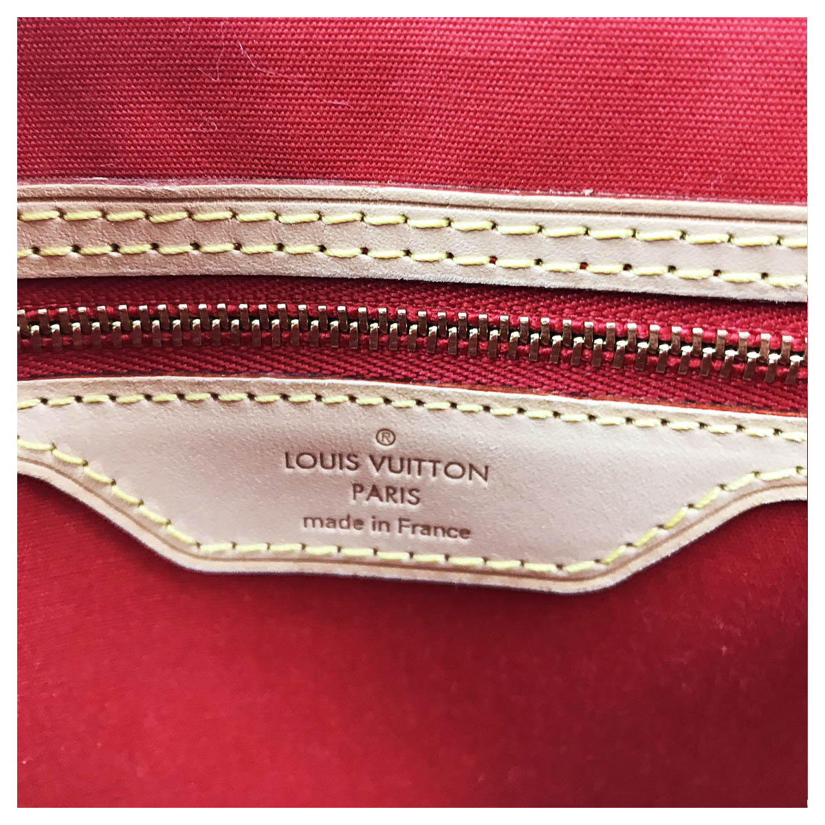 Red Patent Monogram Vernis Brea MM — image 11