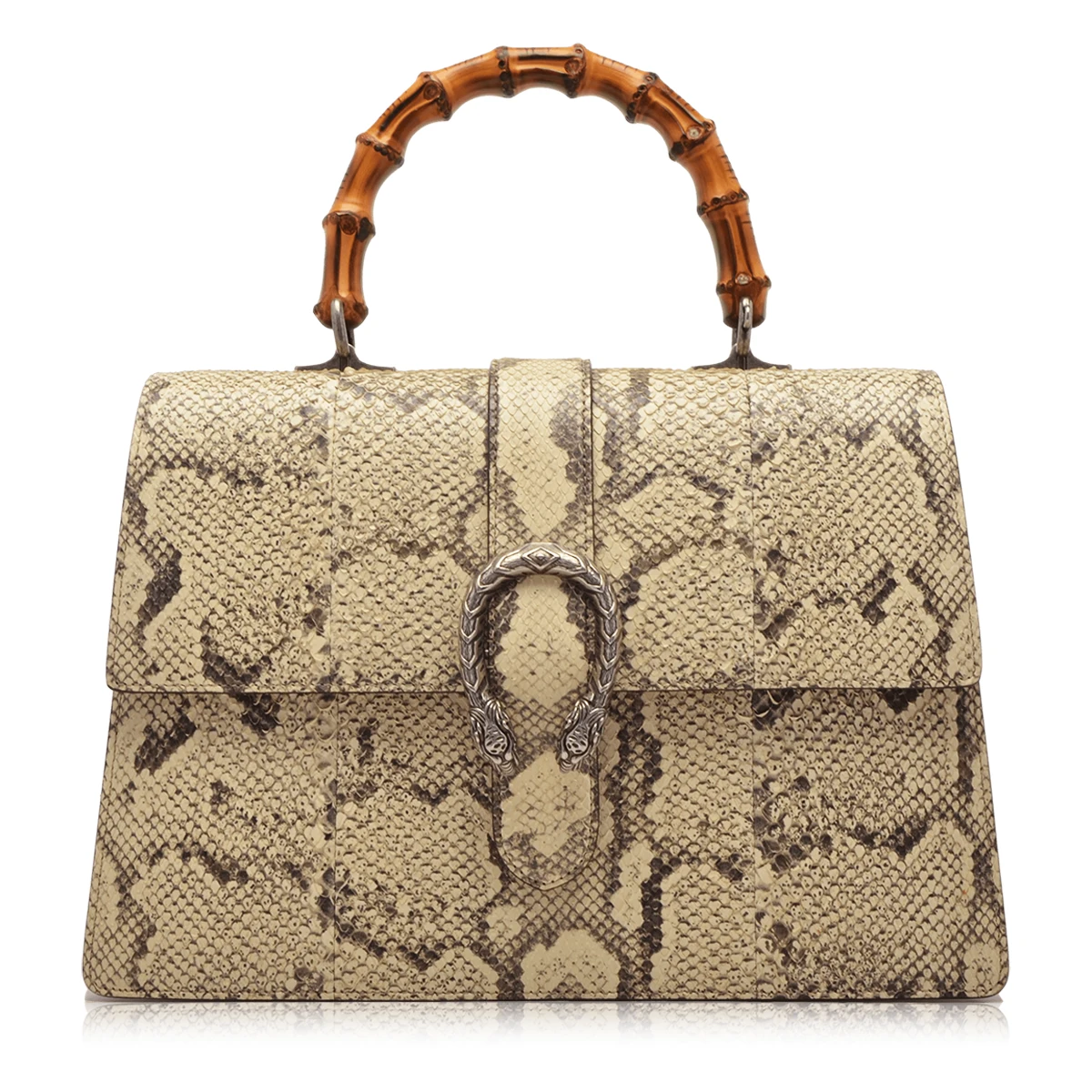 Python Dionysus Large Bamboo Top Handle 