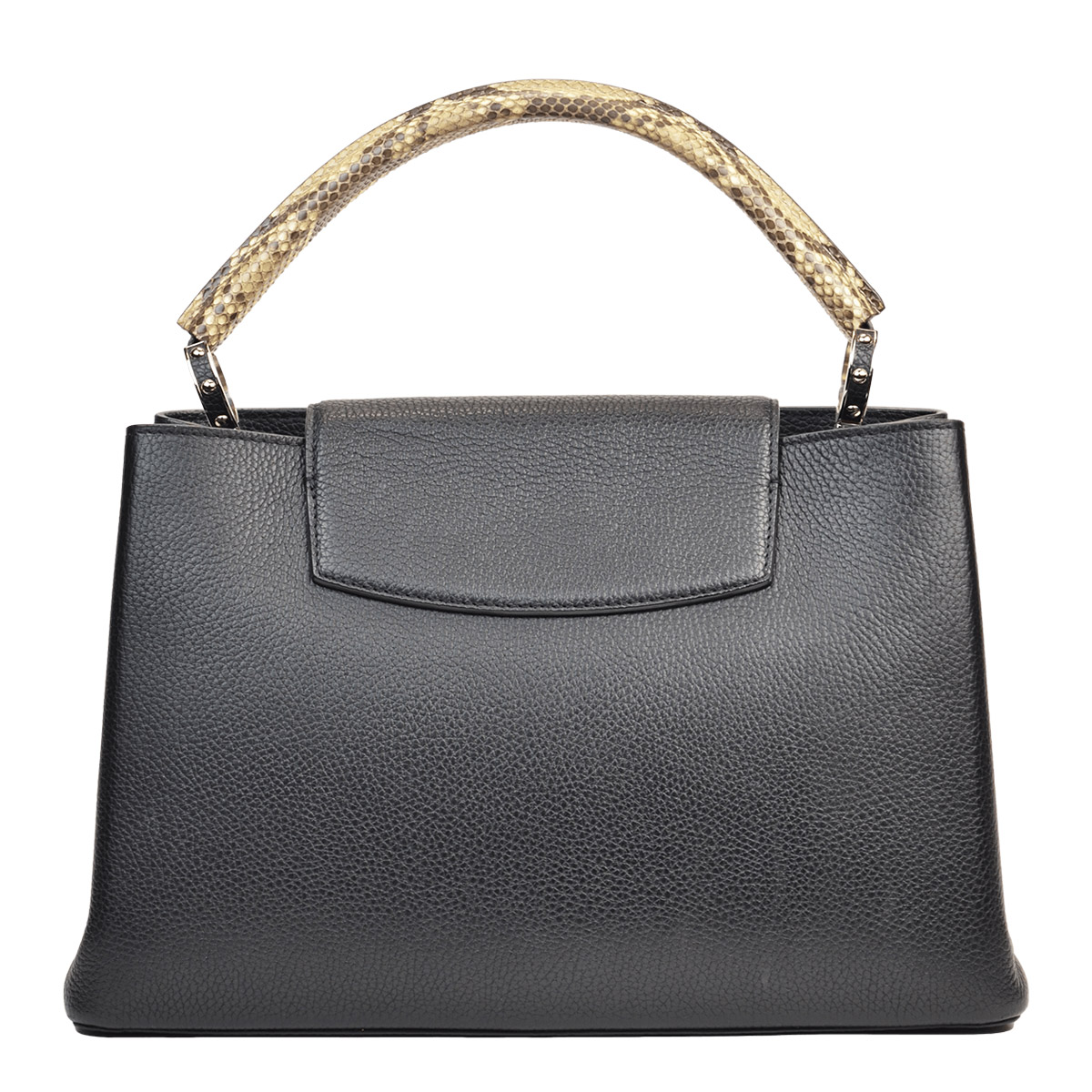 Black Taurillon Python Capucines MM — image 3