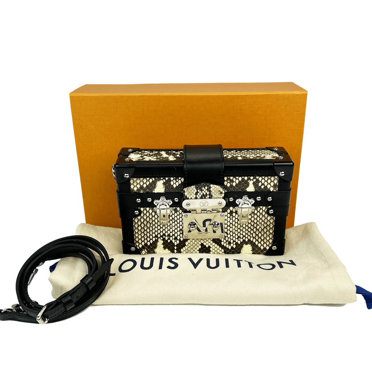 Petite Malle Handbag Python   — image 12