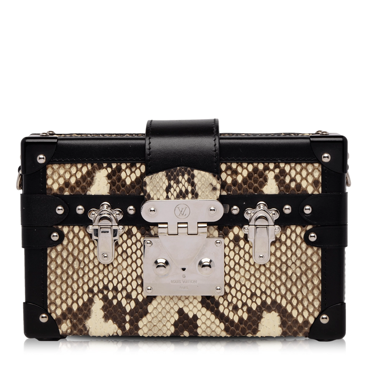 Petite Malle Handbag Python  