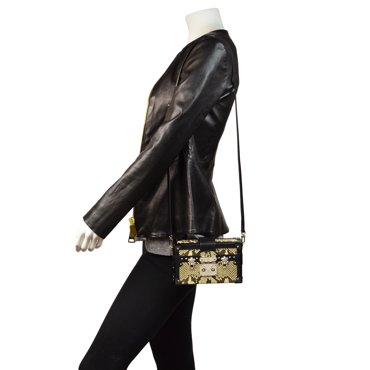 Petite Malle Handbag Python   — image 4