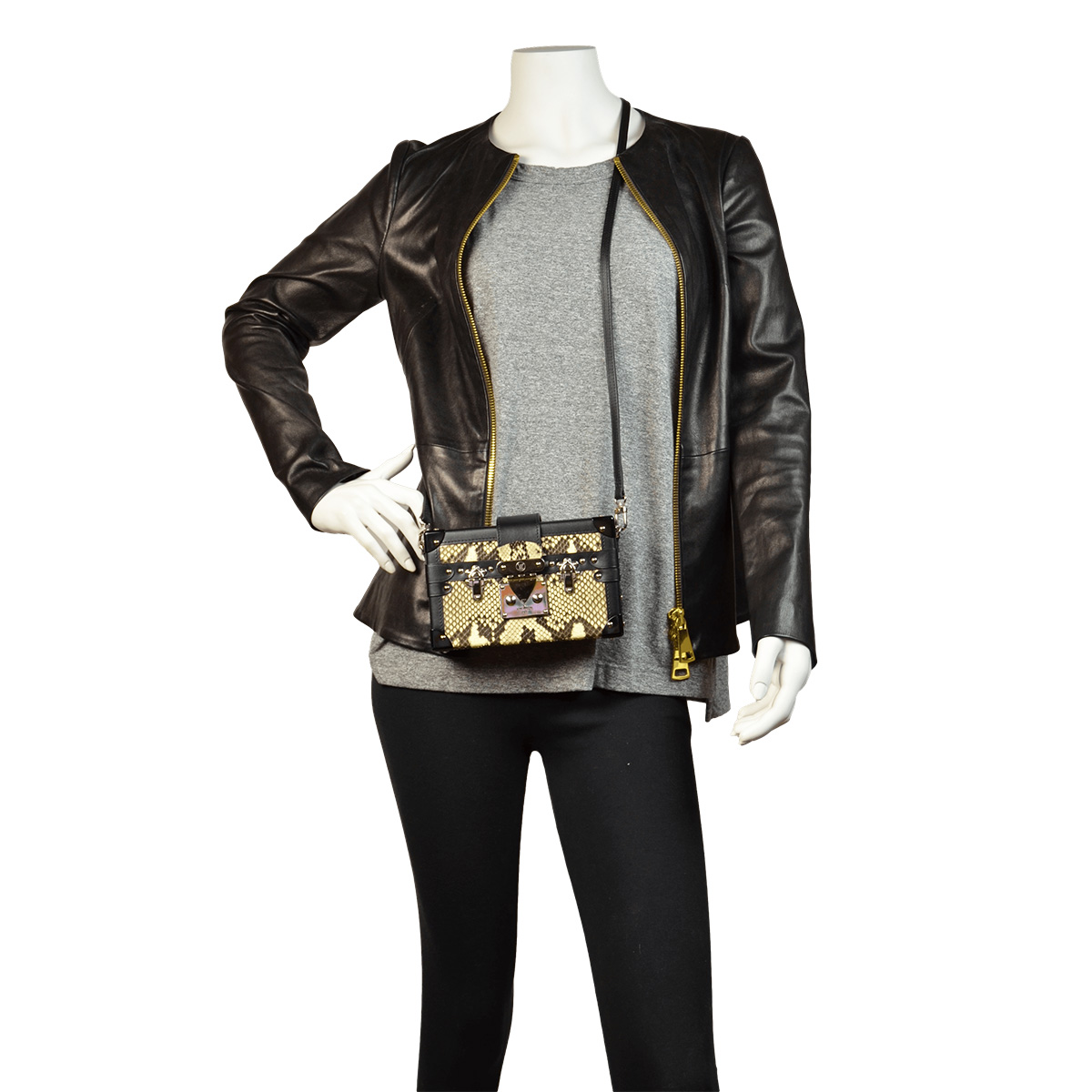 Petite Malle Handbag Python   — image 5