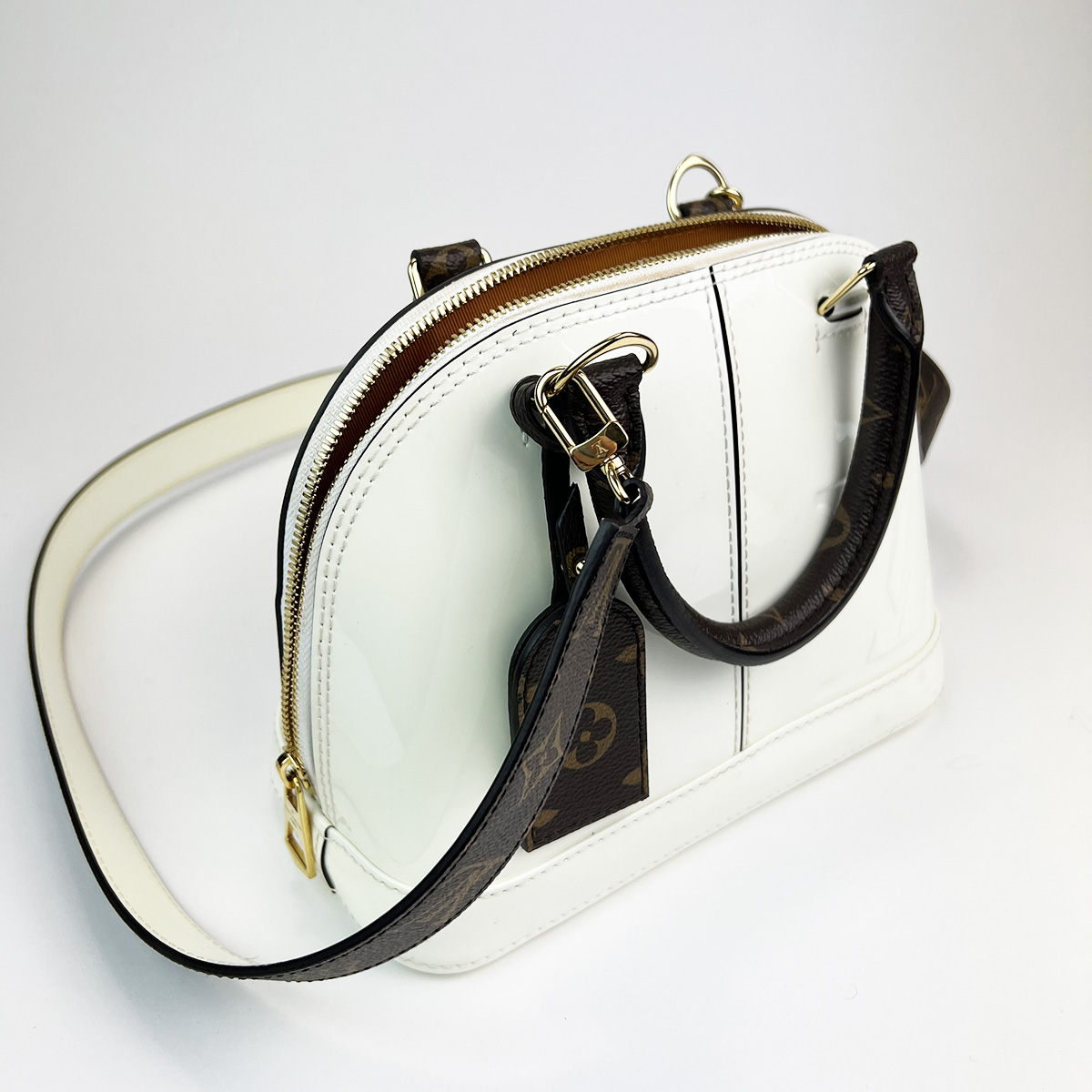 Vernis White Patent Alma Bb Bag  — image 7