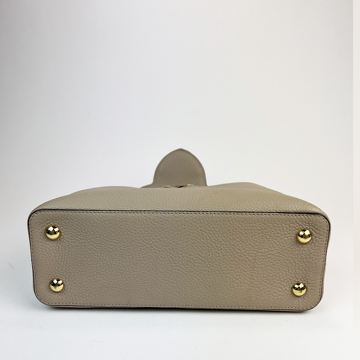 Beige Capucines Bag  Taurillon  Leather And Python PM  — image 8