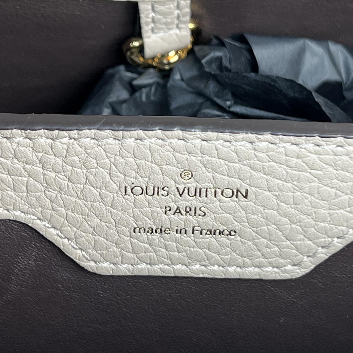 Beige Capucines Bag  Taurillon  Leather And Python PM  — image 10