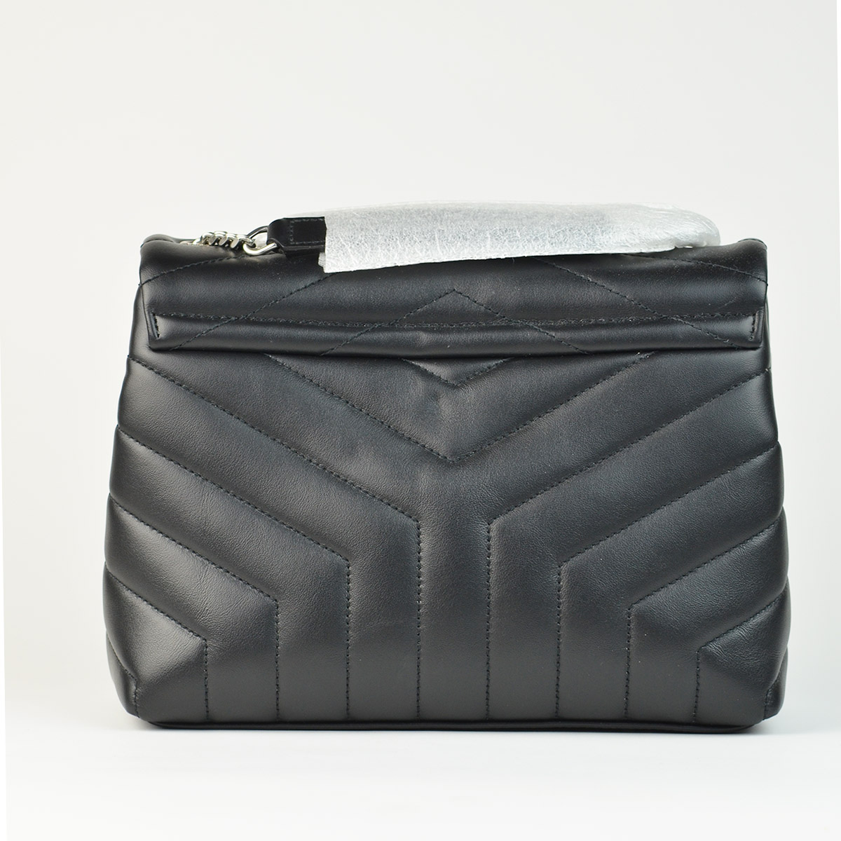 Black Loulou Small Quilted Leather Shoulder Bag — image 3