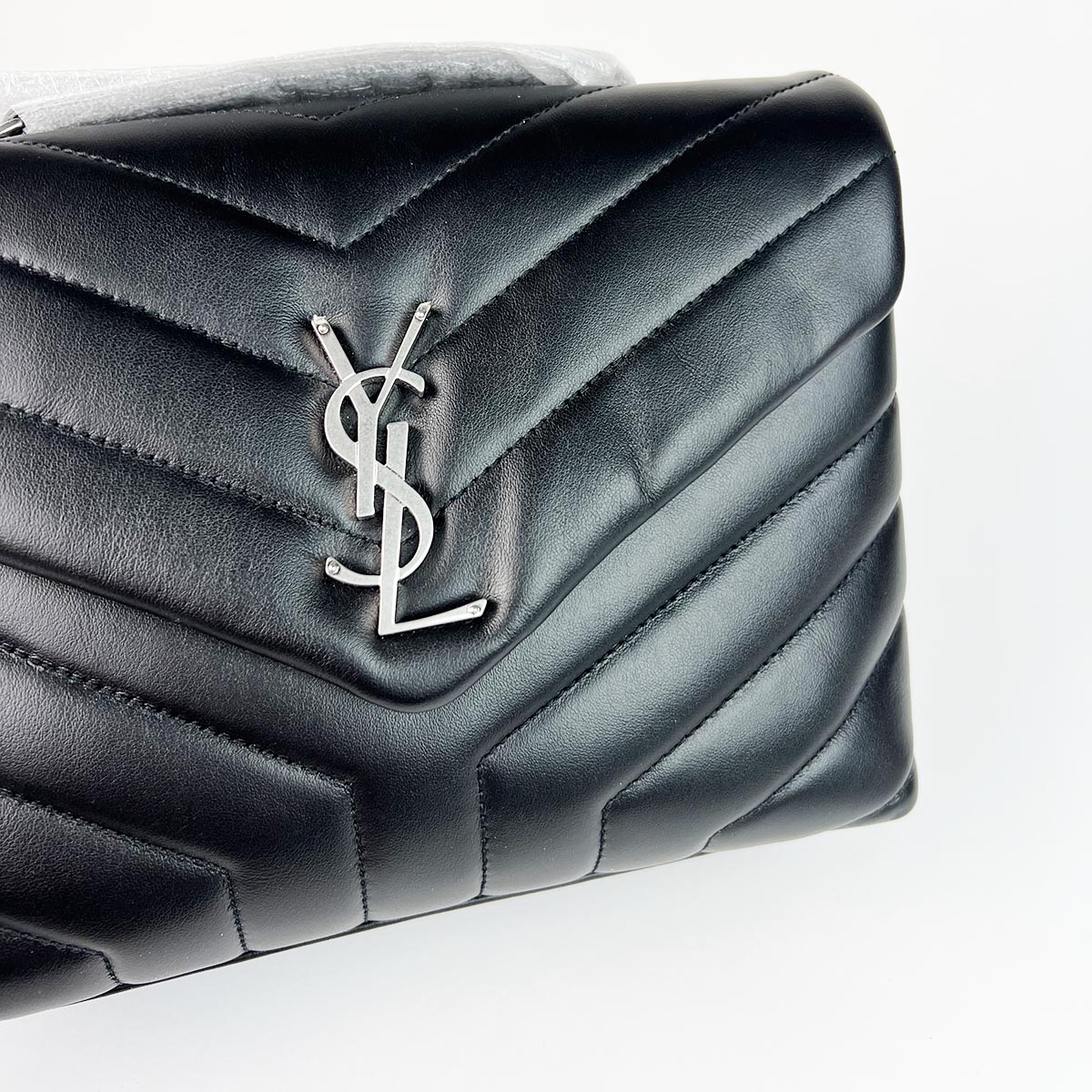 Black Loulou Small Quilted Leather Shoulder Bag — image 5