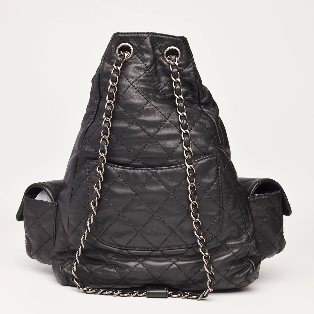 Paris Dallas Biker Black Lambskin Backpack — image 4