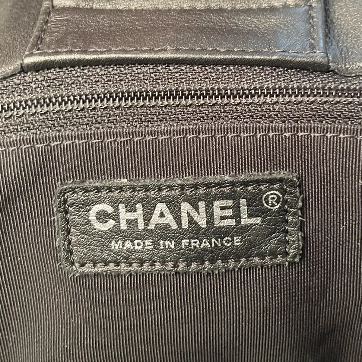 Classic CC Large Black Shopping Tote Quilted Calfskin  — image 11