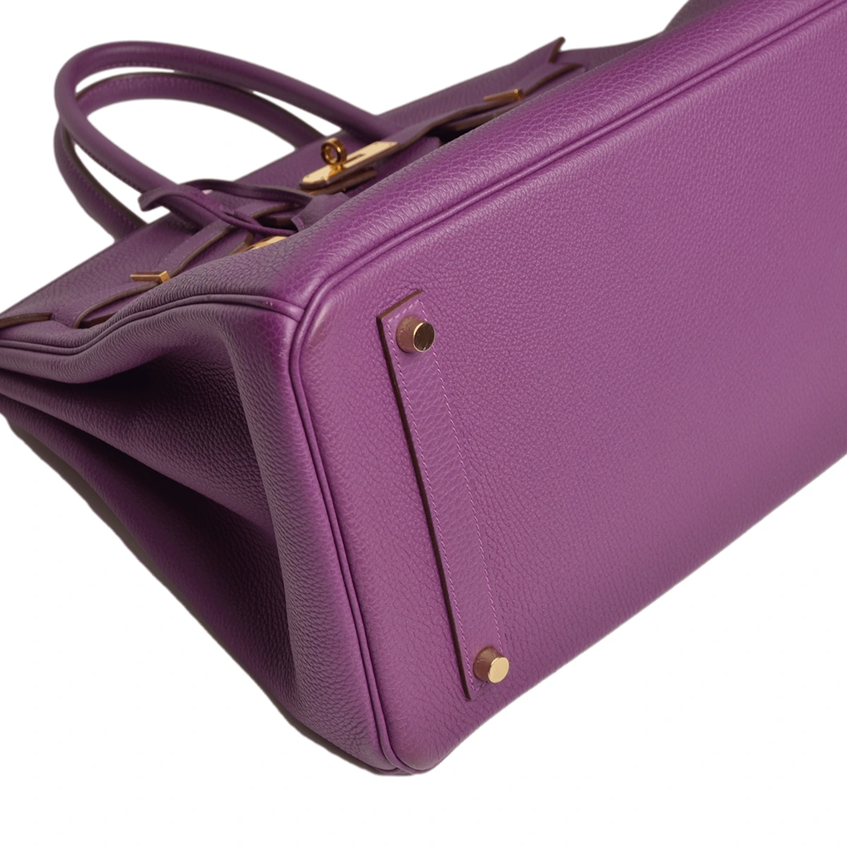Togo Birkin 35 Anemone And Gold Hardware — image 5