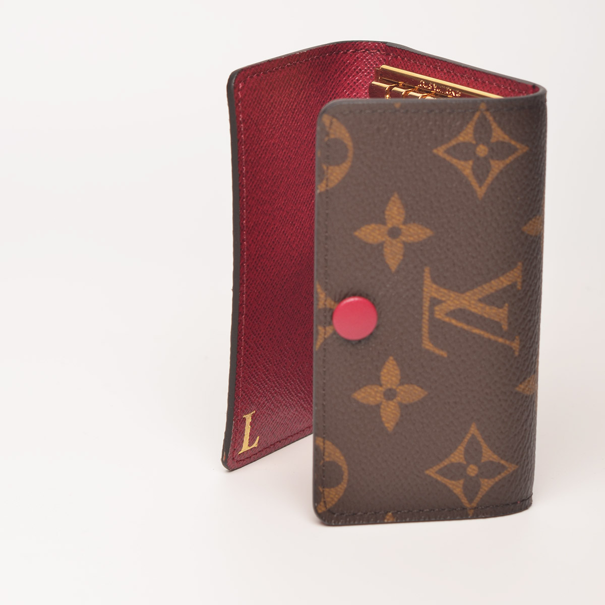 Monogram 6 Key Multicles Holder Poppy — image 6