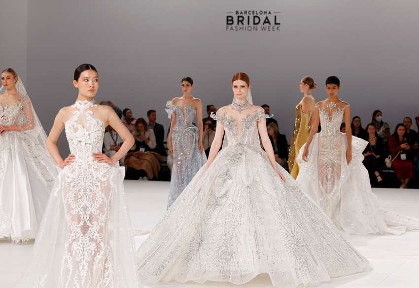 Luxury bridal fashion collection