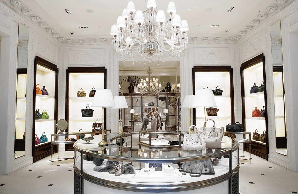 Luxury retail store walkthrough